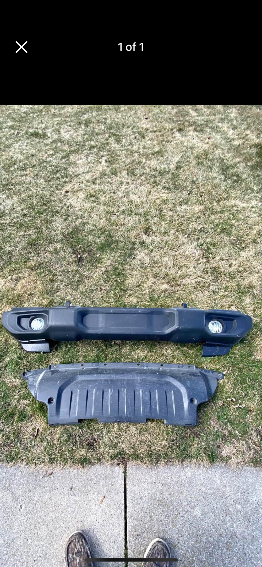 Jeep Gladiator front bumper