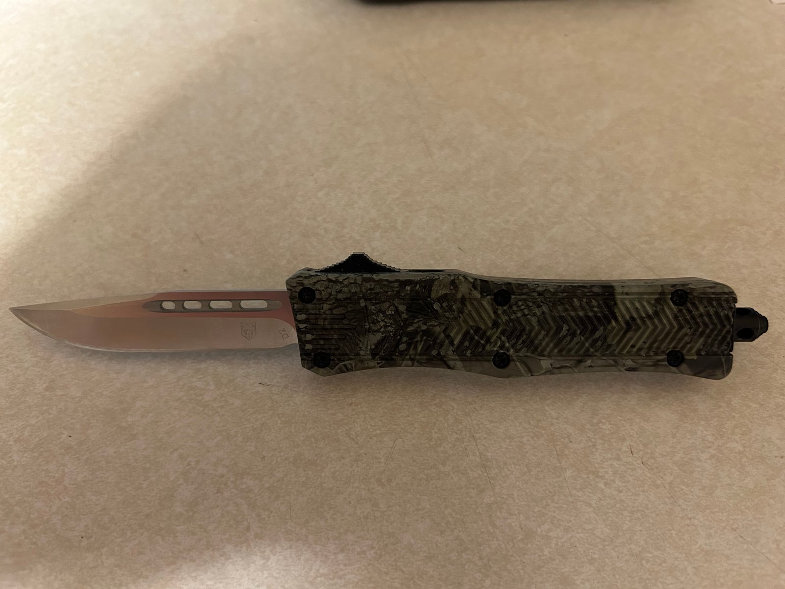 Cobra Tech Out The Front Knife. New / Warranty 